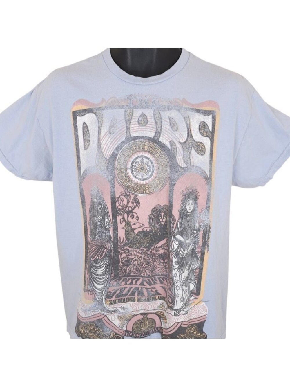 The Doors T Shirt Mens Size Blue June 15 1968 Sam Sirdofsky Poster Art RELAXED - Picture 2 of 7